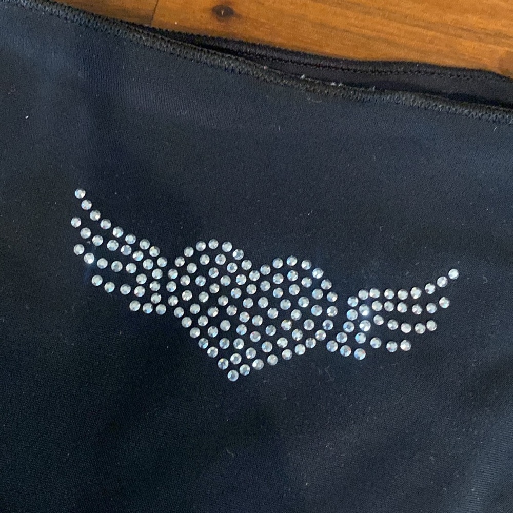 Edikted Angel Back Rhinestone String Bikini Bottom - Picture 3 of 4